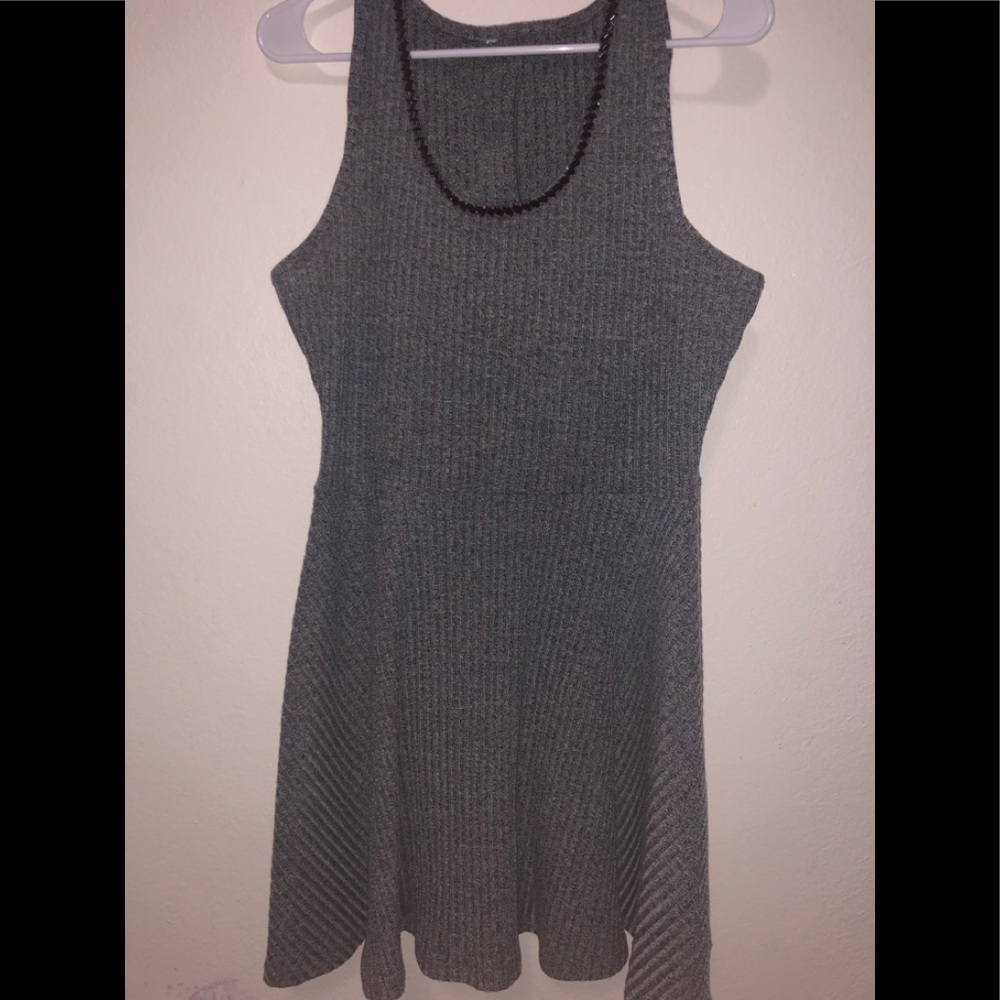 XL Candies Juniors Grey A-line dress
